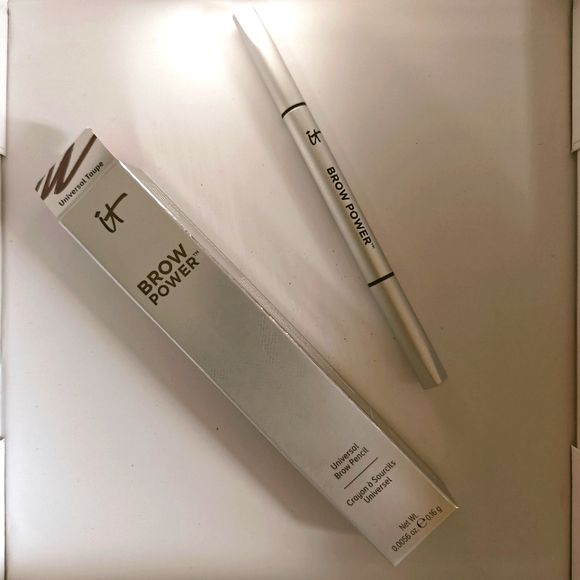 NWT IT Cosmetics Brow Power(brow pencil)in universal taupe Nt.Wt. 0.0056 oz. - Picture 3 of 6